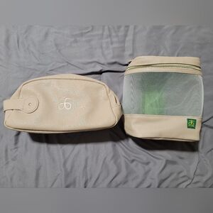 Arbonne Cream Cosmetic Bag Duo